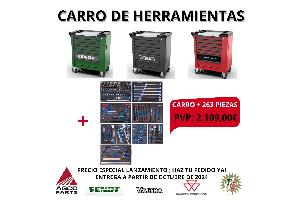 Venta repuesto CARRO DE HERRAMIENTAS +263 PIEZAS