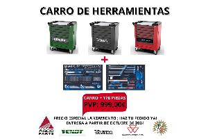 Venta repuesto CARRO HERRAMIENTAS + 178 PIEZAS 