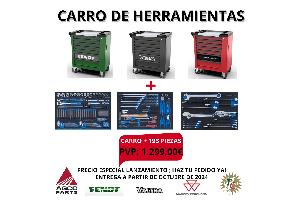 Venta repuesto CARRO DE HERRAMIENTAS + 193 PIEZAS 